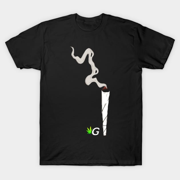 G-Leaf & Joint T-Shirt by Global Dank Commission 